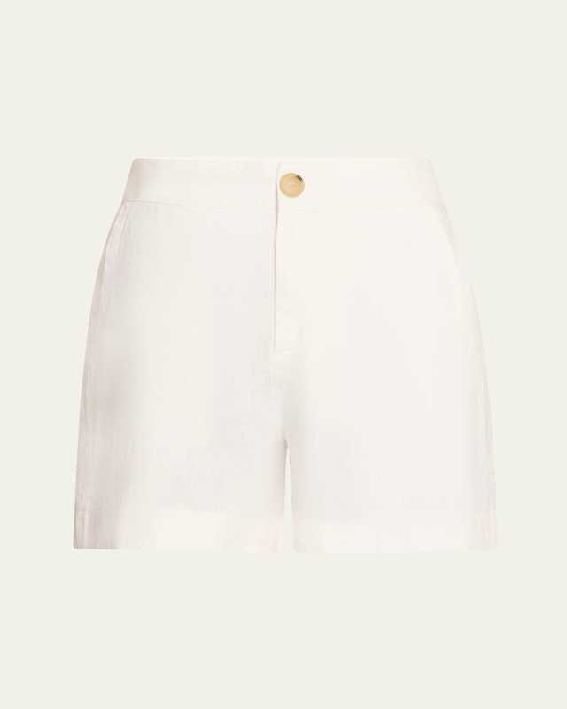 Mid-Rise Hemp Shorts